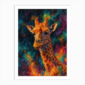 Giraffe 59 Art Print