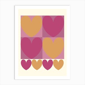 I Have Got A Square Heart Art Print