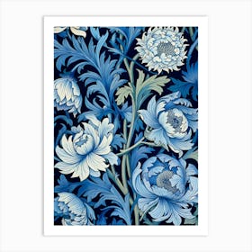 William Morris Flowers Art Print