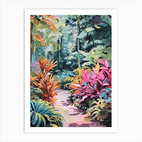 Kew Gardens London Parks Garden 3 Painting Art Print