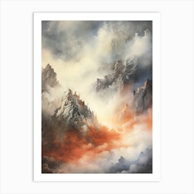 Clouds In The Sky 1 Art Print