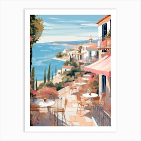 Marbella Spain 7 Illustration Art Print