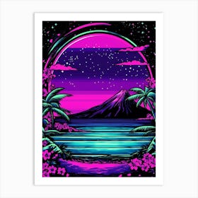 Psychedelic Painting Art Print