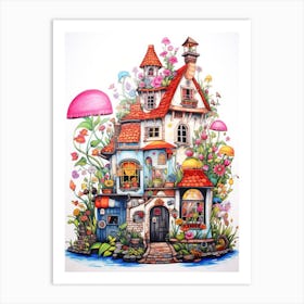 Fairy House Art Print