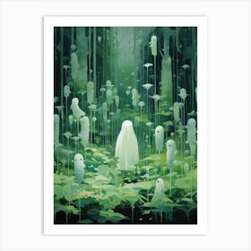 Ghosts In The Forest 2 Art Print