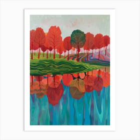 'Reflections' 1 Art Print