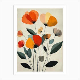 Poppies 52 Art Print