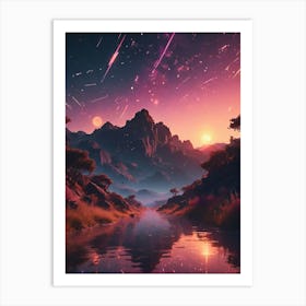 Nebula 6 Art Print