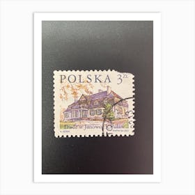 House In Poland 1 Art Print