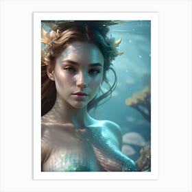 Mermaid-Reimagined 37 Art Print