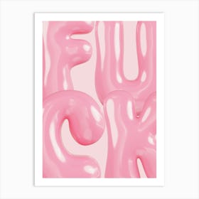 Fuck Typo Art Print