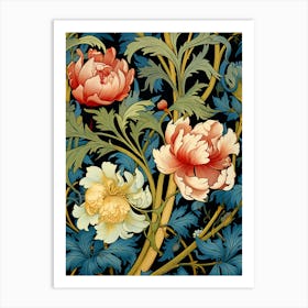 William Morris Peonies 1 Art Print