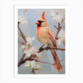 Bird Painting Northern Cardinal 4 Art Print