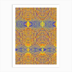 Abstract Psychedelic Pattern 4 Art Print