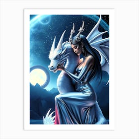 Mystical Fantasy Illustration 95 Art Print