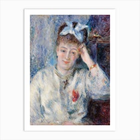 Portrait Of Mademoiselle Marie Murer (1877), Pierre Auguste Renoir Art Print