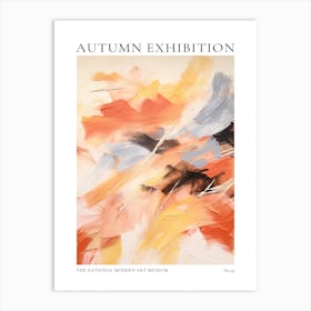 Autumn Exhibition Modern Abstract Poster 37 Art Print