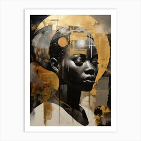 Woman In Gold Art Print