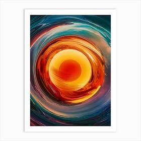 Abstract Painting 5 Art Print