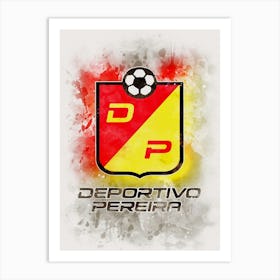 Deportivo Pereira Fc Sa 2 Art Print