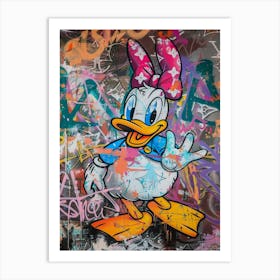 Duck Collabration Louis Vuitton Art Print