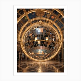 Disco Ball Art Print