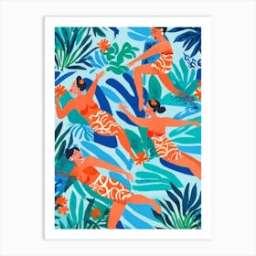 Hawaiian Girls Art Print