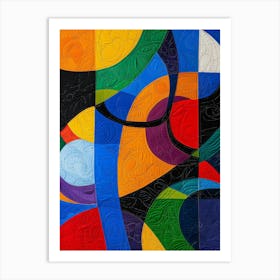 Abstract Quilt Art Print