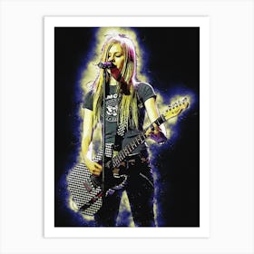 Spirit Avril Lavigne Art Print