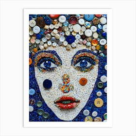 Mosaic Art 2 Art Print