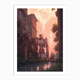 Rusting Patrol Art Print