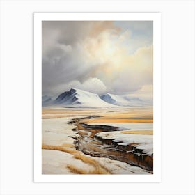 Iceland Landscape Art Print