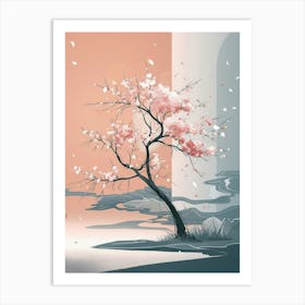 Sakura Tree Art Print