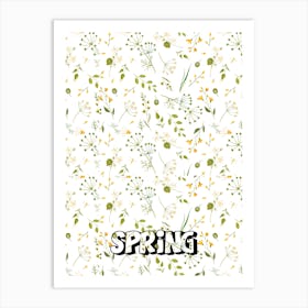 Spring Flowers 1 Art Print