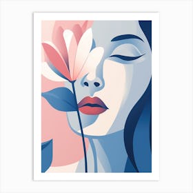 Portrait Of A Woman 49 Art Print