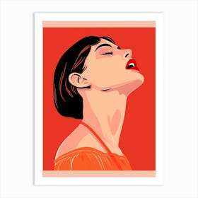 Portrait Of A Woman 535 Art Print