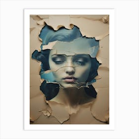 Torn Paper Art Print