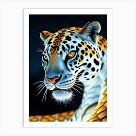 Wild Animal Creative Portrait 16 Art Print