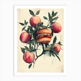 BURGER PLANT Art Print