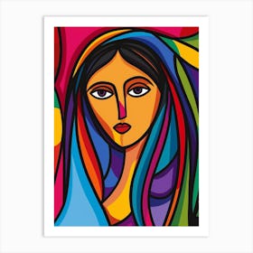 Islamic Woman 4 Art Print