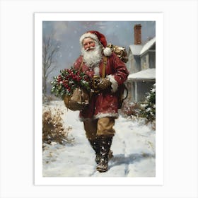 Santa Claus 47 Art Print