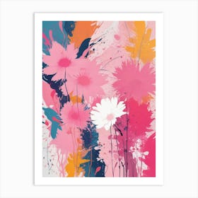 Pink Daisies Art Print