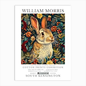 William Morris Exhibition Animals Series 24 Art Print