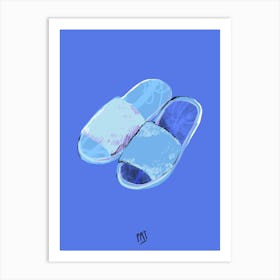 Cosy Shoes Art Print