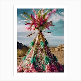 Bohemia Teepee Art Print