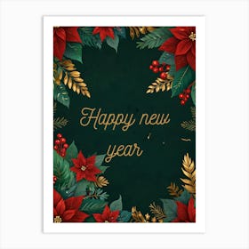 Happy New Year 1 Art Print