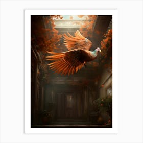 Bird In Flight 1 Art Print