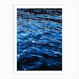 Blue Water 8 Art Print