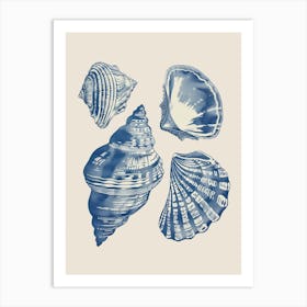 Ocean Print Retro Wall Art Maui Coastal Prints Beach Print Surfboard Wall Art Tropical Wall Art Seashell Art Print