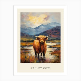 Valley Cow Art Print